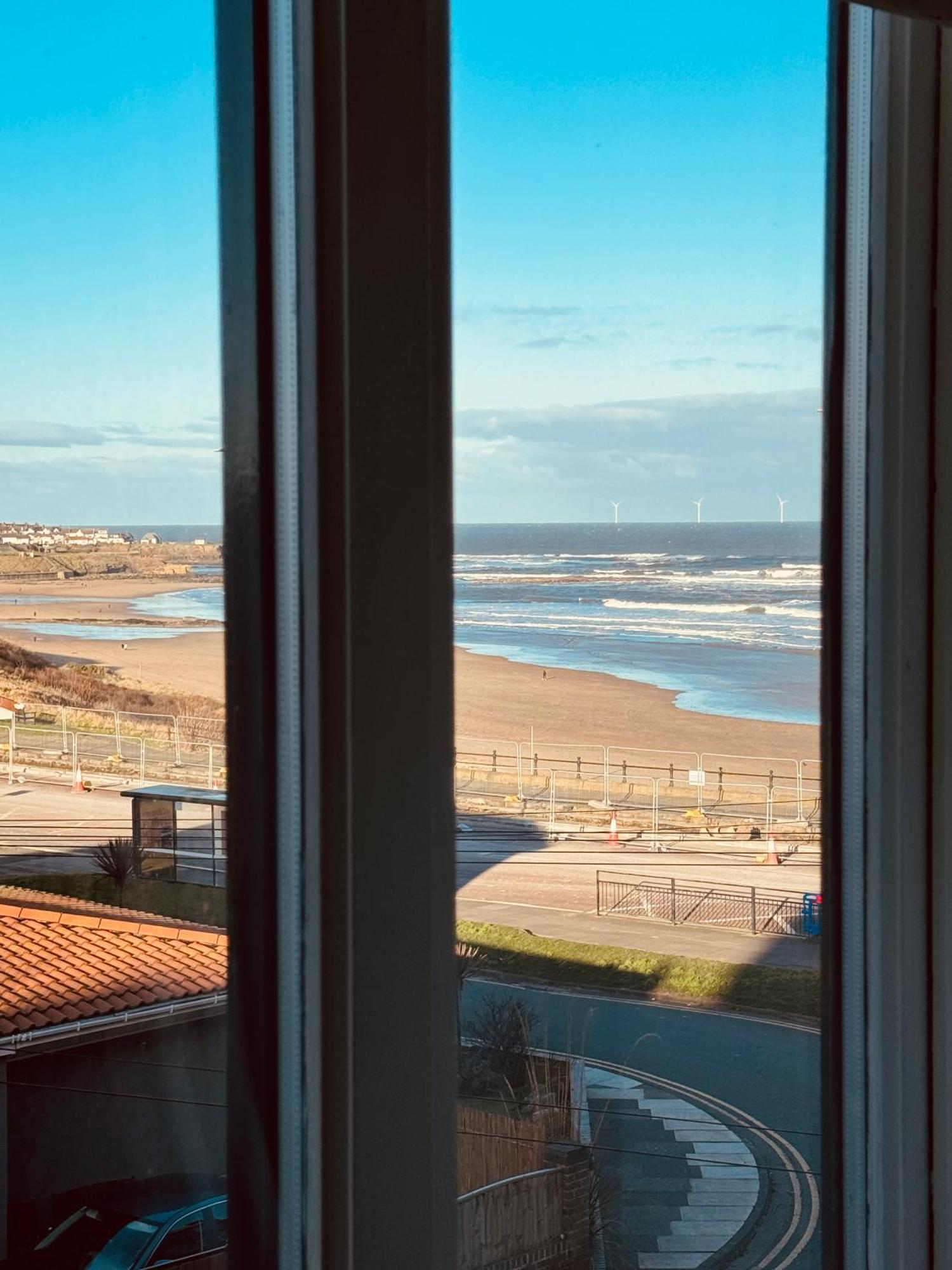 Longsands Beach Apartment 3 Tynemouth Free Onsite Parking Exteriör bild