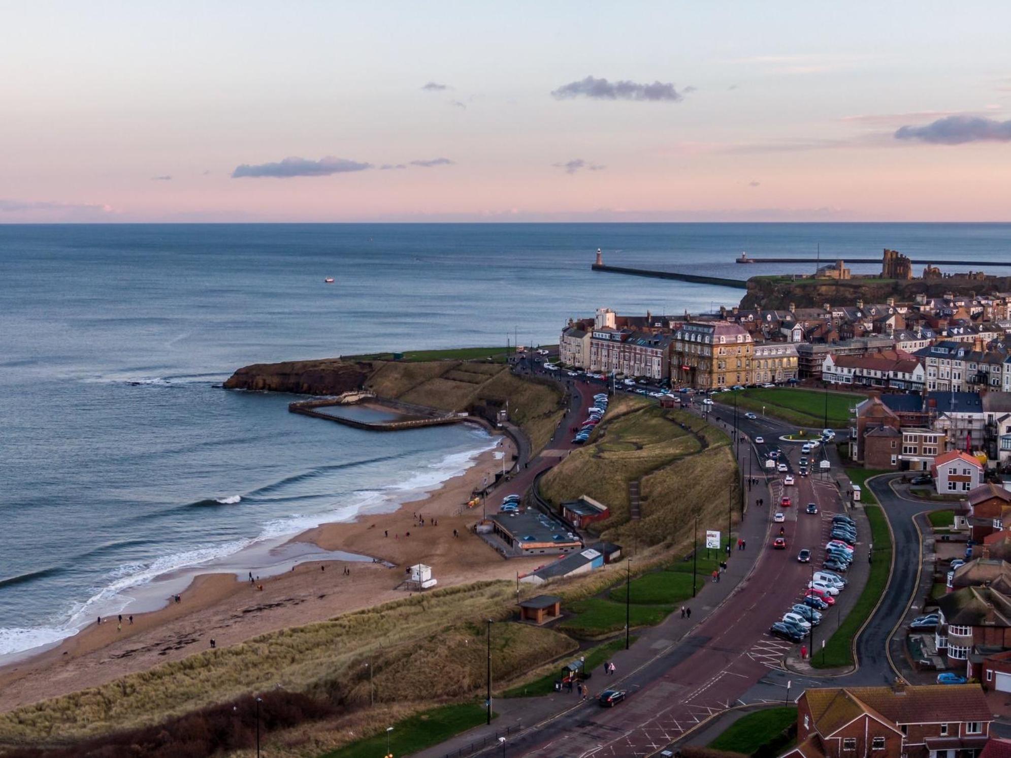 Longsands Beach Apartment 3 Tynemouth Free Onsite Parking Exteriör bild