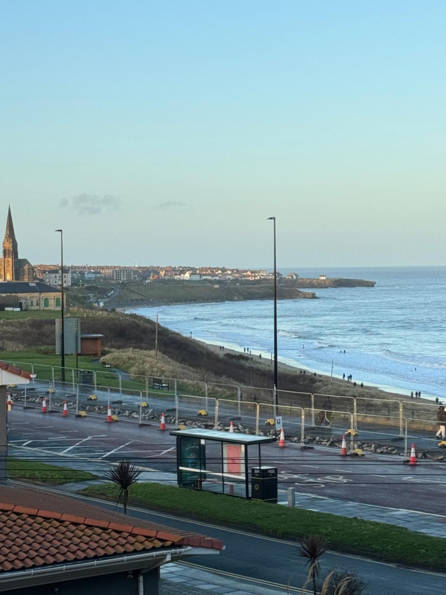 Longsands Beach Apartment 3 Tynemouth Free Onsite Parking Exteriör bild