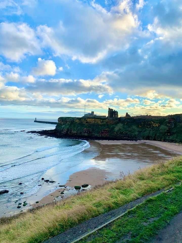 Longsands Beach Apartment 3 Tynemouth Free Onsite Parking Exteriör bild