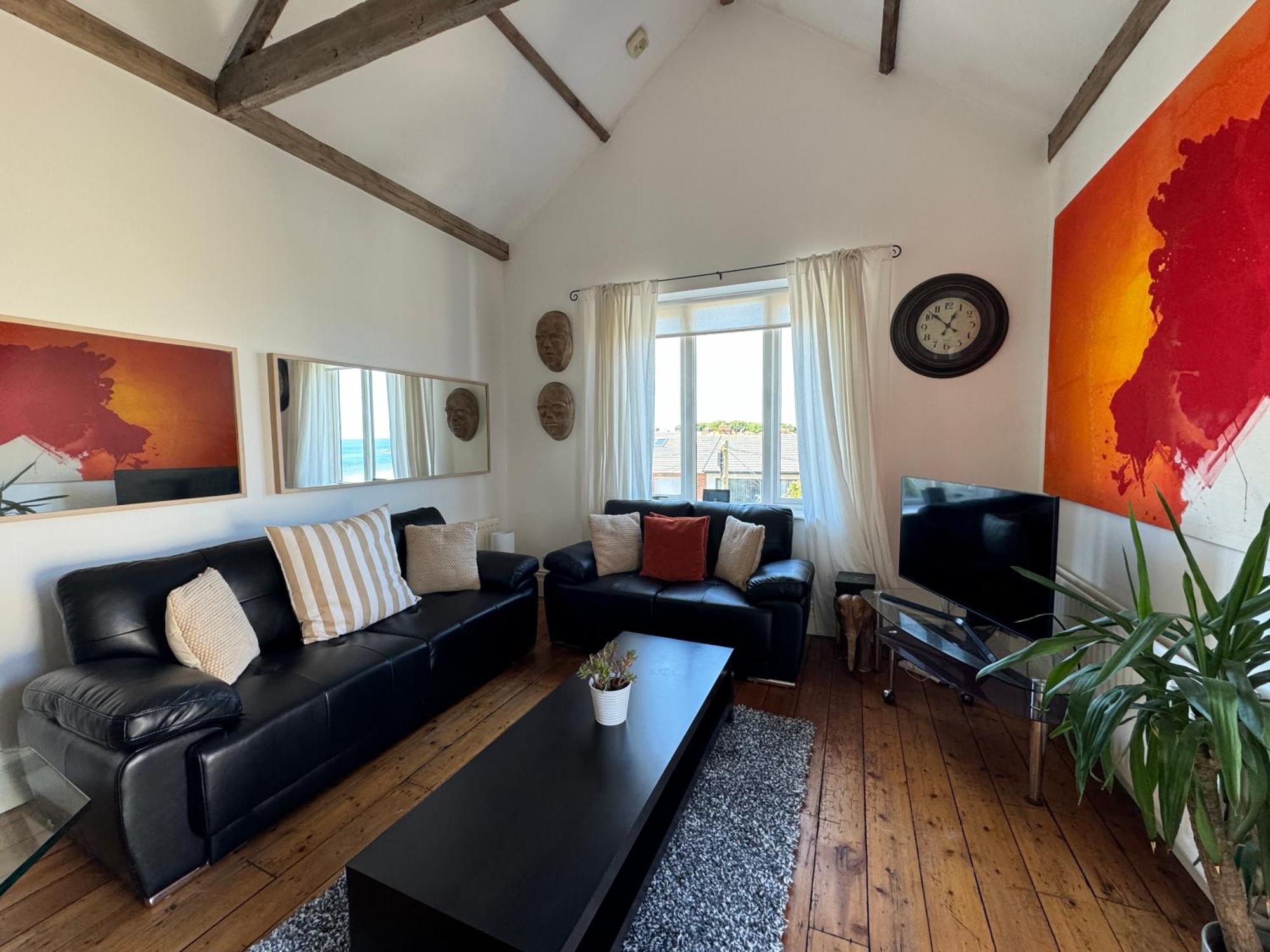 Longsands Beach Apartment 3 Tynemouth Free Onsite Parking Exteriör bild