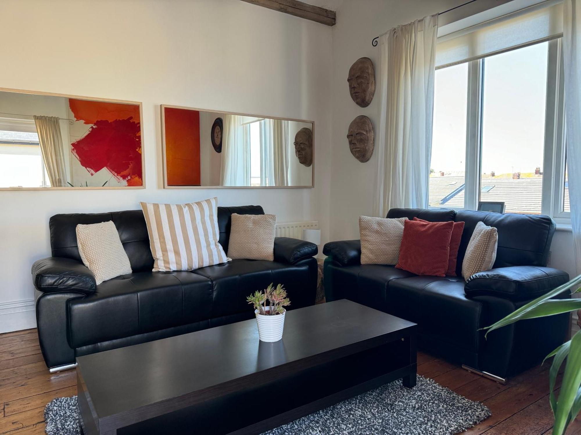 Longsands Beach Apartment 3 Tynemouth Free Onsite Parking Exteriör bild